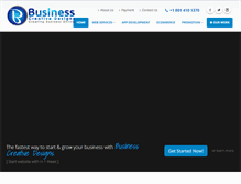Tablet Screenshot of businesscreativedesigns.com
